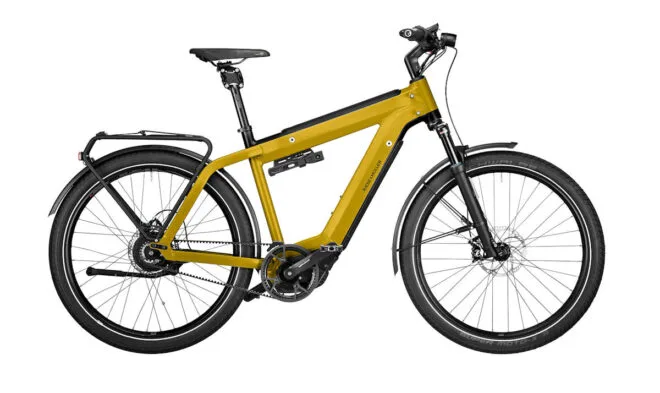 Vélo Electrique e-bike Riese Muller Supercharger Curry