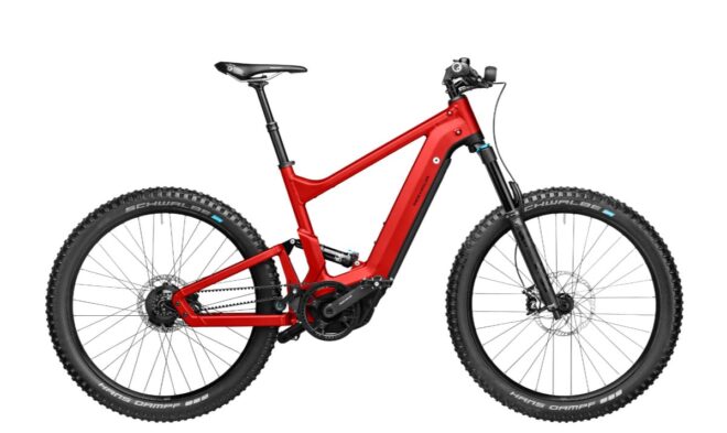Riese Muller Delite Mountain Touring Electric Bike Red