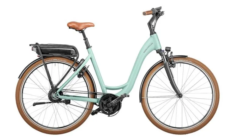 Vélo Electrique e-bike Riese Muller Swing Vario vert Salvia Matt
