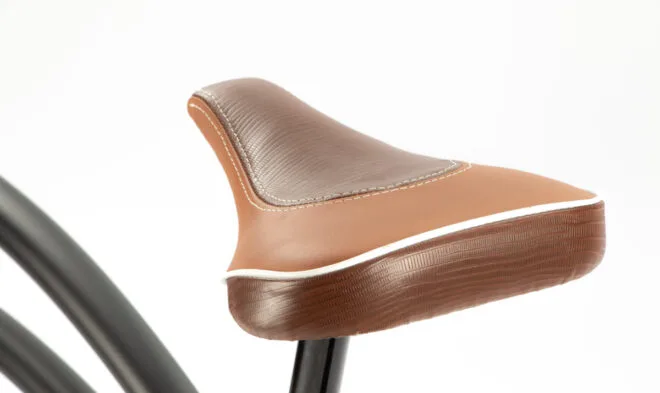 G-Passion e-bike Bocyclo e-Hermitage Design George Noir mat selle