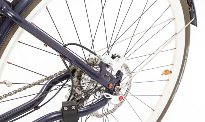 G-Passion e-Bike Bocyclo e-Life purple metallic amethyst wheel