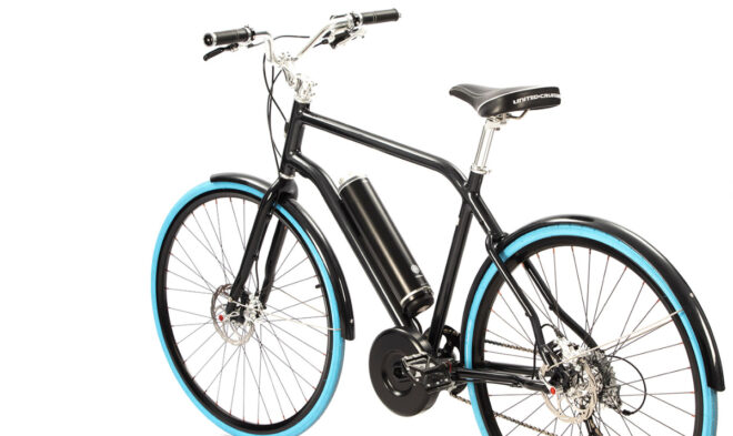 G-Passion e-bike Bocyclo e-Life Design Quartz pneus bleus