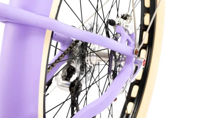G-Passion e-bike Bocyclo Hermitage iris de parme