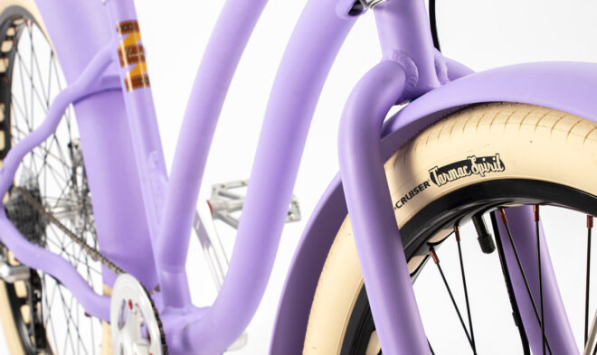 G-Passion e-bike Bocyclo Hermitage iris de parme