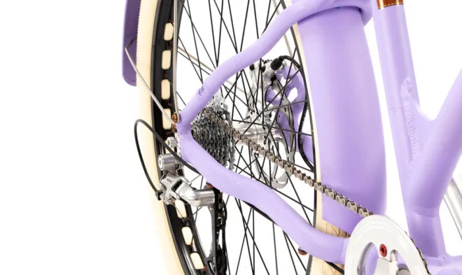 G-Passion e-bike Bocyclo Hermitage iris de parme