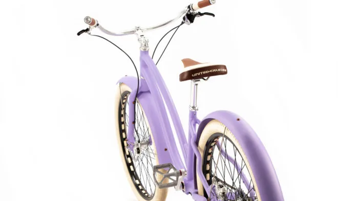 G-Passion e-bike Bocyclo Hermitage iris de parme