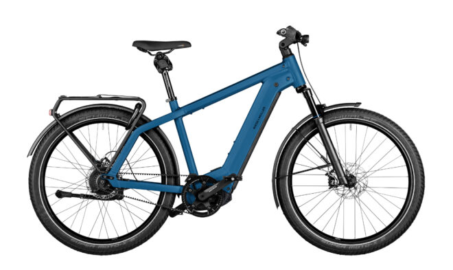 G-Passion Genval e-bike Riese &amp; Muller Charger 4 GT Benzine Blauw Mat
