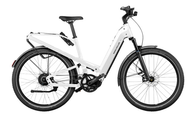 G-Passion Genval e-bike Riese & Muller Hommage GT Vario Pearl White