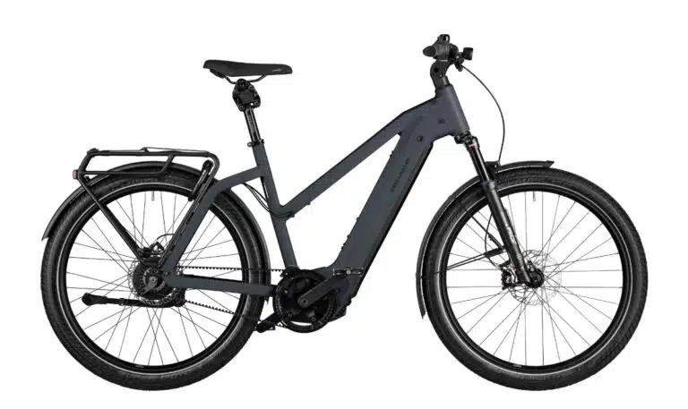 G-Passion à Genval eBike Riese Muller Charger4 mixte gt vario storm blue matt