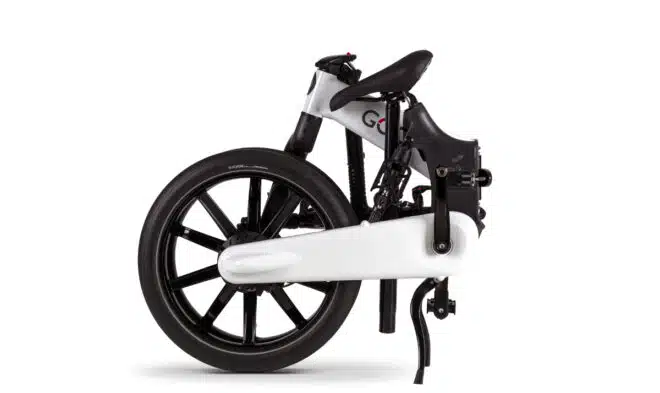 g passion genval ebike pliant gocycle g4i blanc plier compacte leger