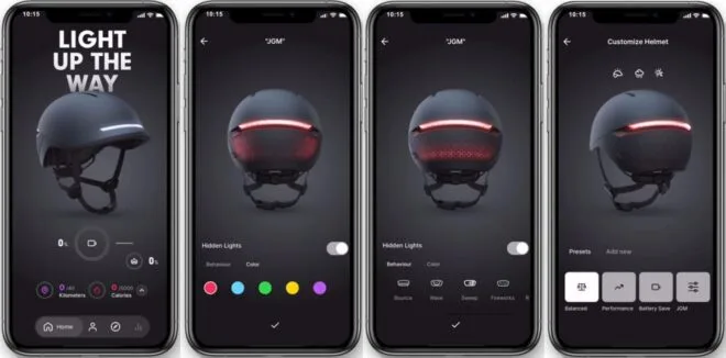Stromer Smart Helm Toepassing