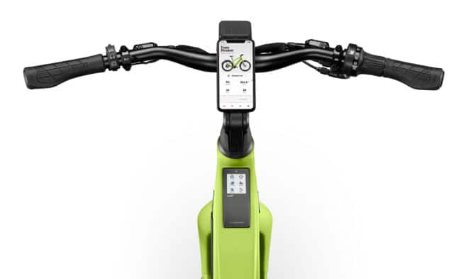 G-Passion in Genval eBike Stromer ST2 Pinion Green display