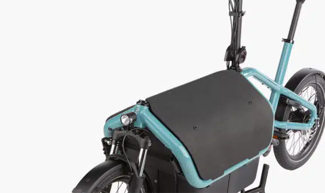 G-Passion à Genval ebike Riese & Müller carrie vario aqua flex box