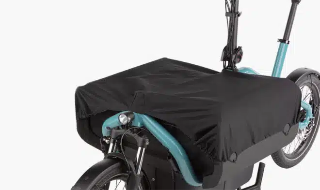 G-Passion à Genval ebike Riese & Müller carrie vario aqua housse pluie