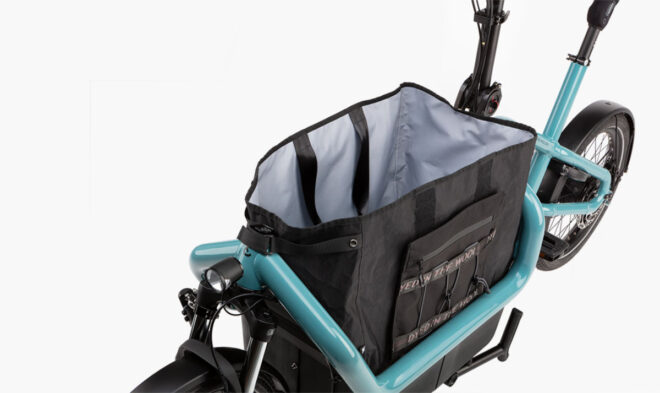 G-Passion in Genval ebike Riese &amp; Müller carrie vario aqua cargo bag