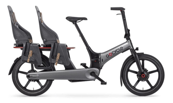 g passion genval ebike gocycle cx dual seat