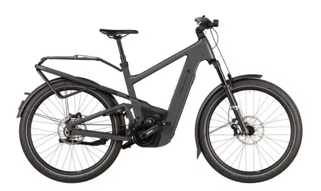 G-Passion Genval e-bike Riese & Muller Delite5 Pinion Stone Grey